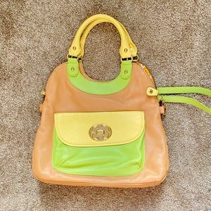 NEW Emma Fox Multicolor handbag